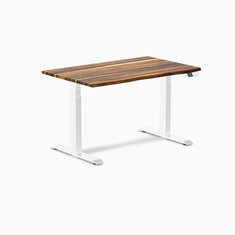 Almost Perfect Desky Dual Hardwood Sit Stand Desk
