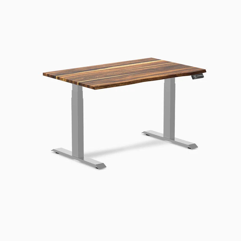 Almost Perfect Desky Dual Hardwood Sit Stand Desk