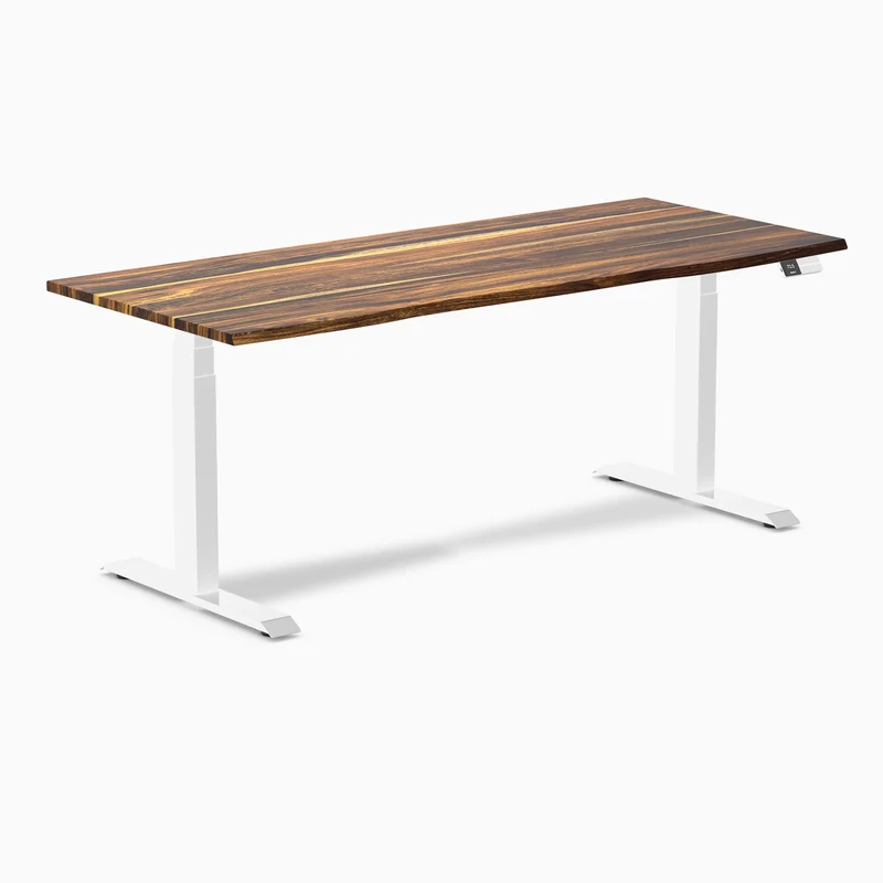 Almost Perfect Desky Dual Hardwood Sit Stand Desk