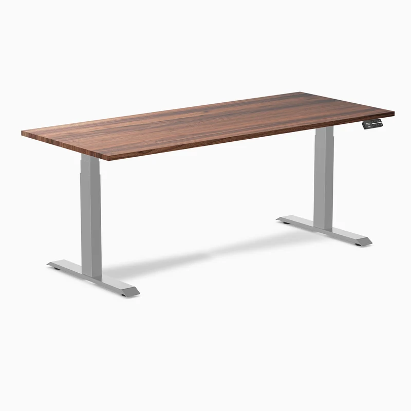 Almost Perfect Desky Dual Hardwood Sit Stand Desk