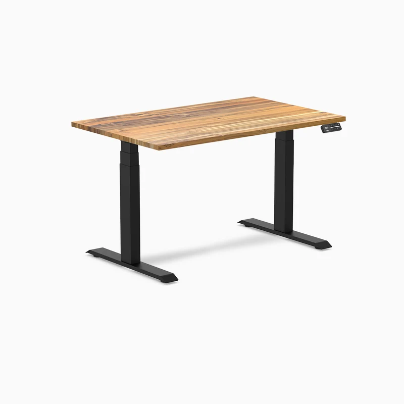 Almost Perfect Desky Dual Hardwood Sit Stand Desk