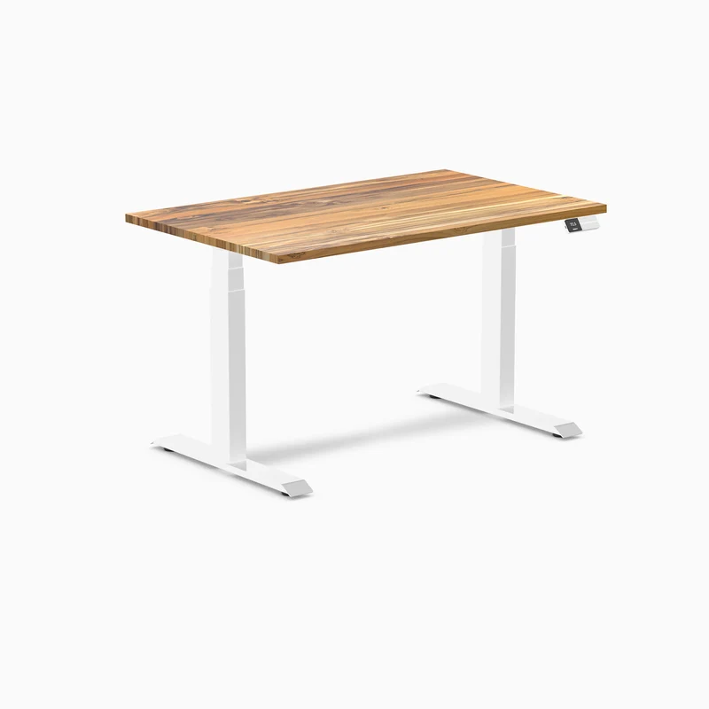 Almost Perfect Desky Dual Hardwood Sit Stand Desk