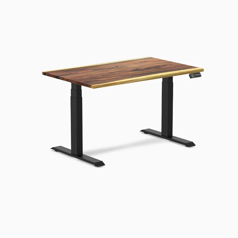 Almost Perfect Desky Dual Hardwood Sit Stand Desk