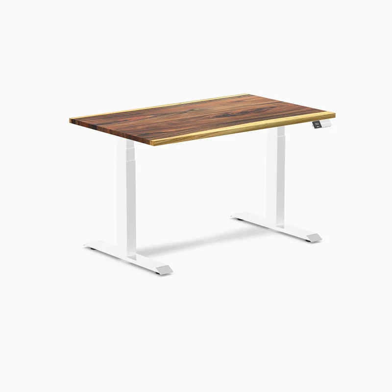 Almost Perfect Desky Dual Hardwood Sit Stand Desk