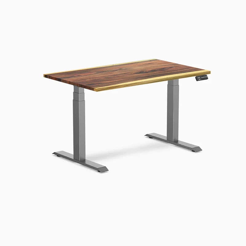 Almost Perfect Desky Dual Hardwood Sit Stand Desk