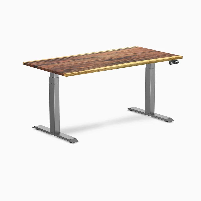 Almost Perfect Desky Dual Hardwood Sit Stand Desk