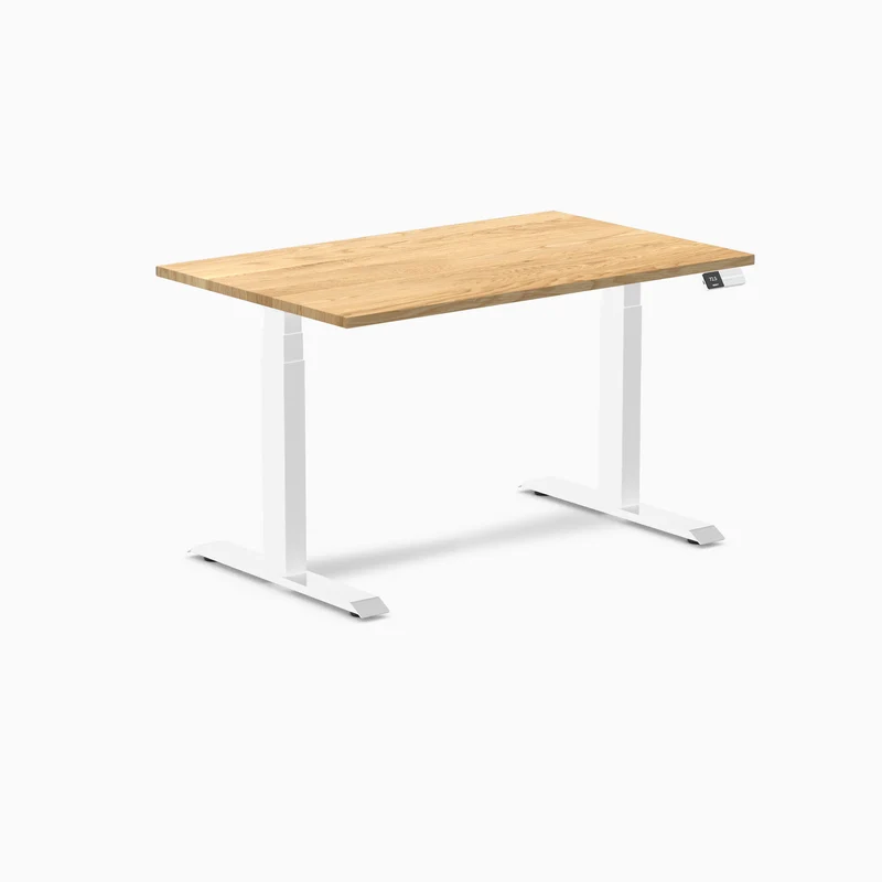 Almost Perfect Desky Dual Hardwood Sit Stand Desk