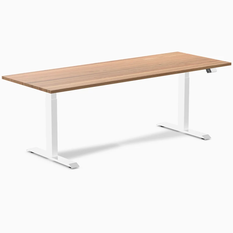 Almost Perfect Desky Dual Hardwood Sit Stand Desk