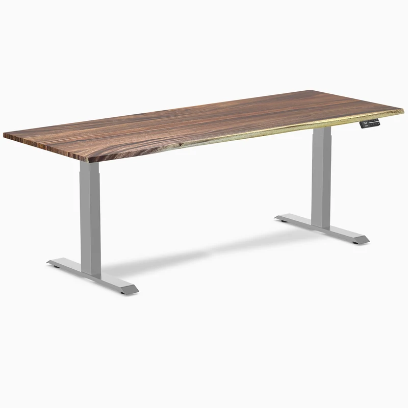 Almost Perfect Desky Dual Hardwood Sit Stand Desk