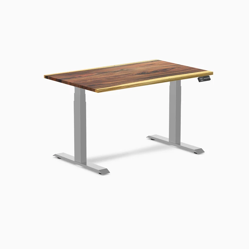 Almost Perfect Desky Dual Hardwood Sit Stand Desk