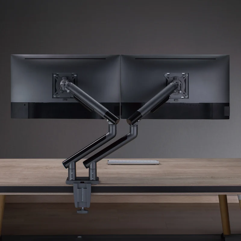 Desky Dual Slim Aluminium Monitor Arm