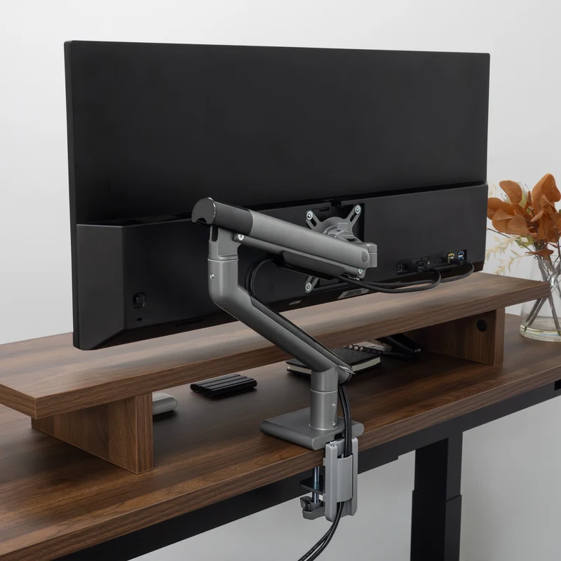 Almost Perfect Desky Single Slim Aluminium Monitor Arm