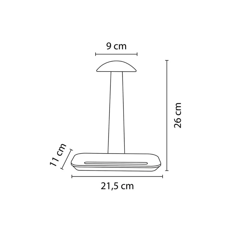 Support de Casque - Bois et Aluminium Noir