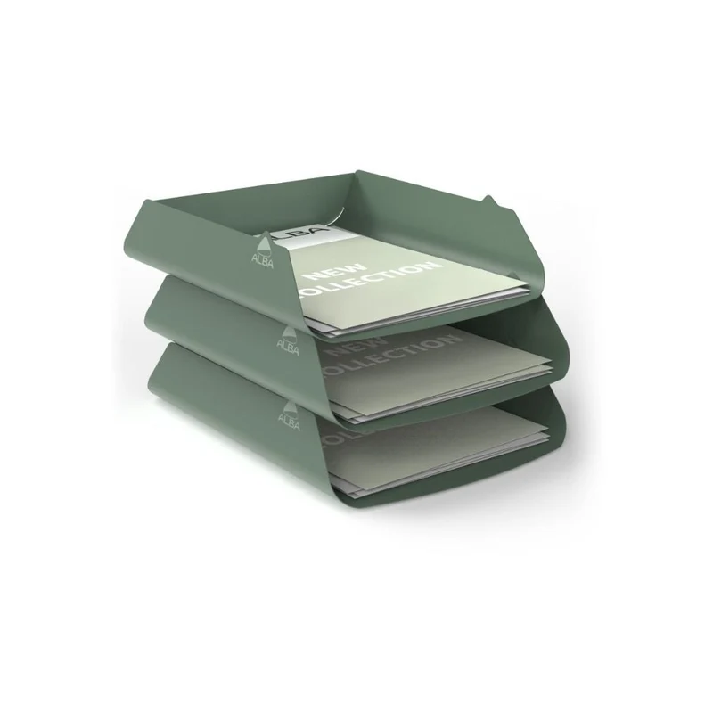 Corbeille à Courrier - Métal Vert