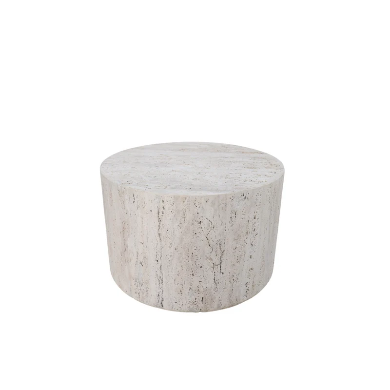 Travertin salontafel - Dax - Mid - 38 cm