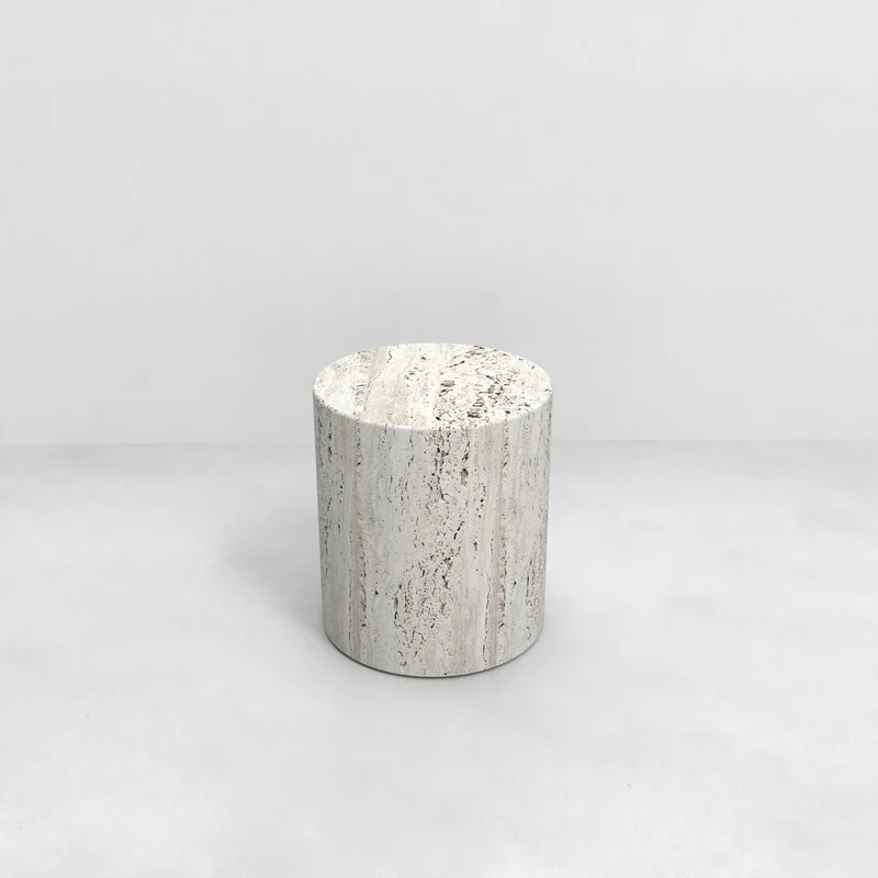 Travertijn salontafel - Dax - High - 45 cm