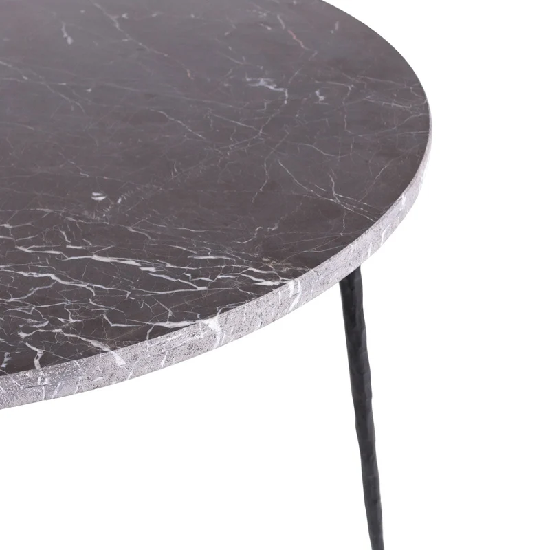 Zwarte Ronde Eettafel - Montreal - Ø125