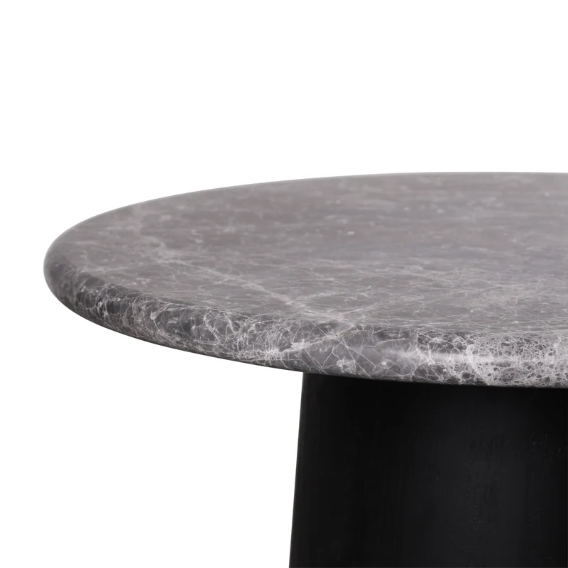 Salontafel Firenze - Grijs Marmer - 70×70×36cm