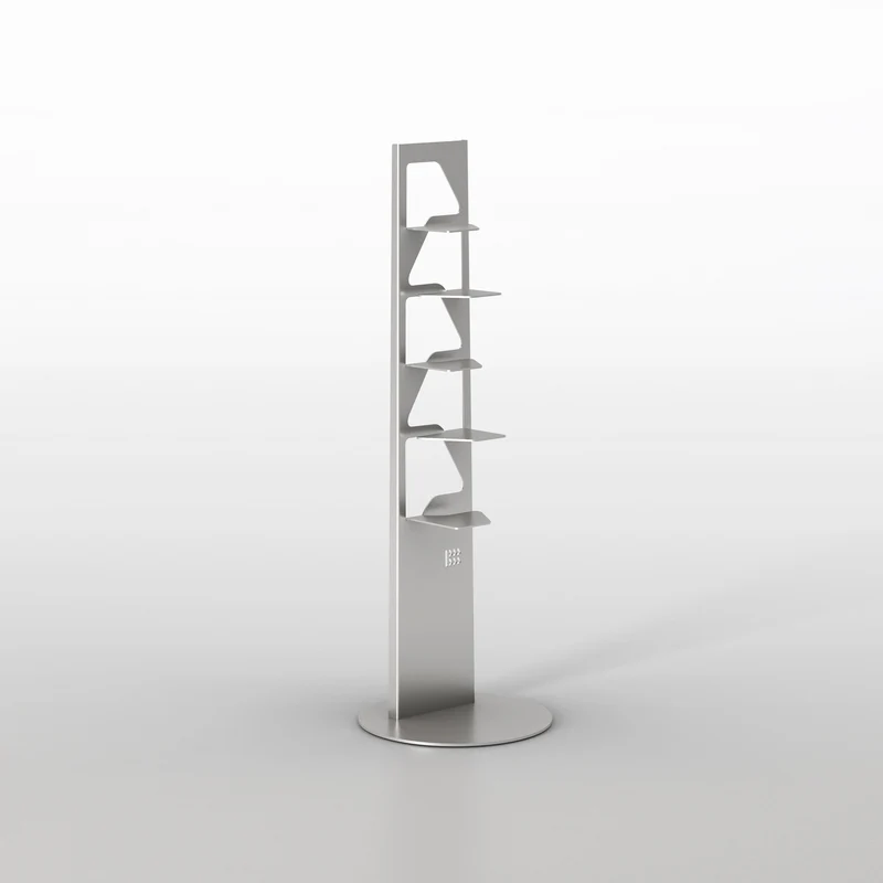 Metal Bookcase NEANDERTHAL by Franco Poli for BBB Italia
