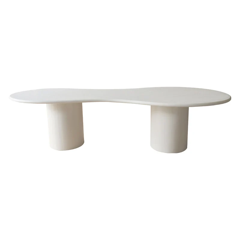 Trio organische microskin eettafel