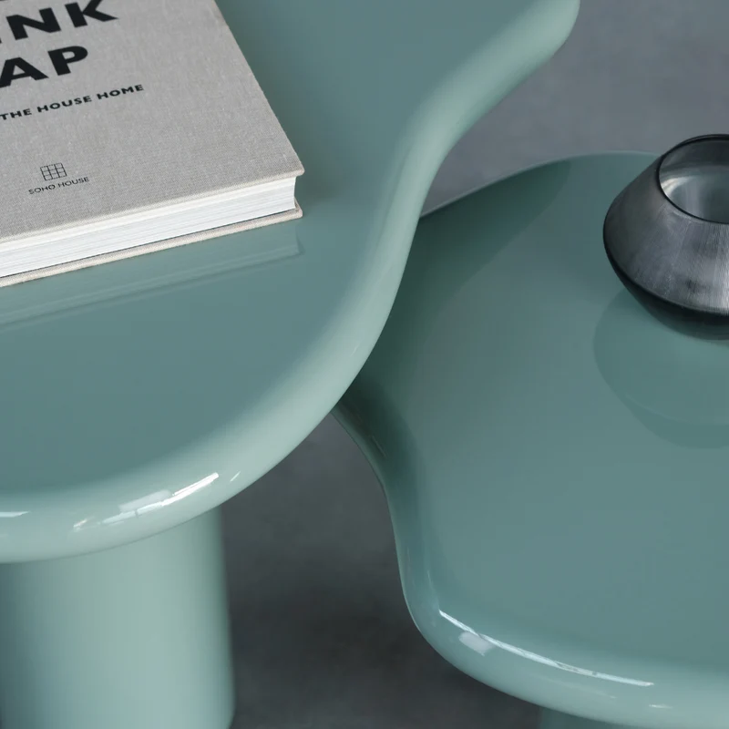Ada - Bijzettafel High - Glossy StoneSkin