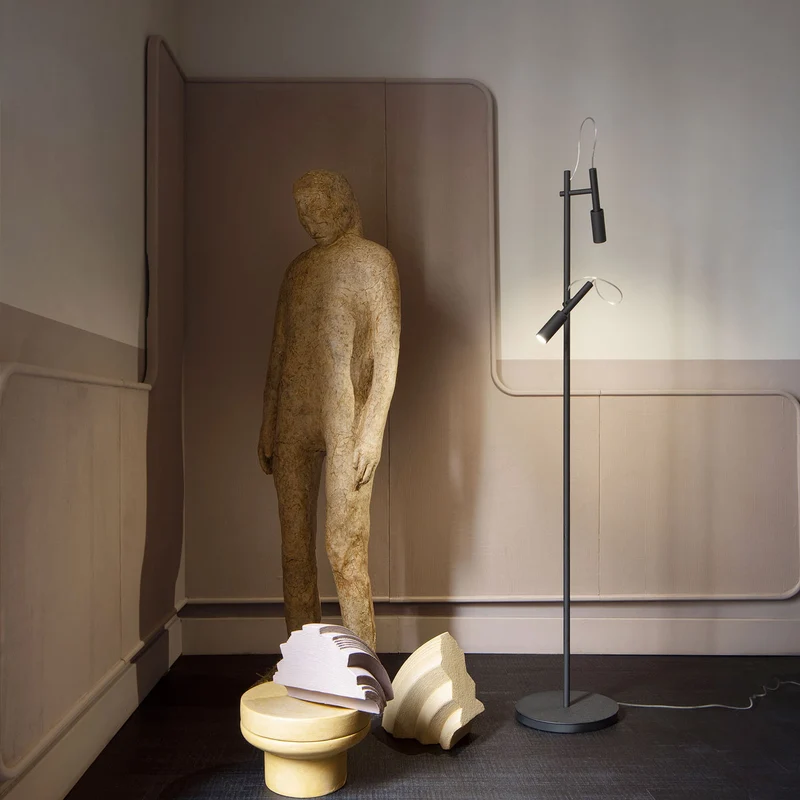 Aluminium Floor Lamp TUBINO by Matteo Thun for Panzeri