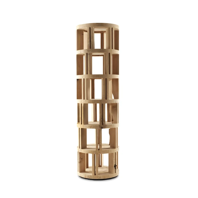 Wood Bookcase TORRE LIGNEA by Michele De Lucchi for Riva 1920