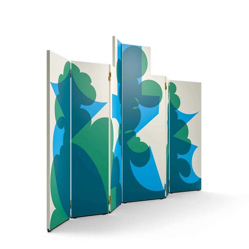 Wood Room Divider PARAVENTO BALLA, designed by Giacomo Balla for Cassina