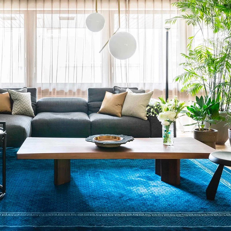 Wood Coffee Table PLANA, designed by Charlotte Perriand for Cassina