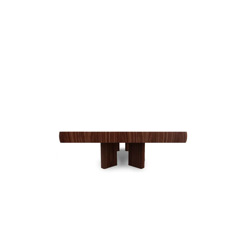 Wood Coffee Table PLANA, designed by Charlotte Perriand for Cassina