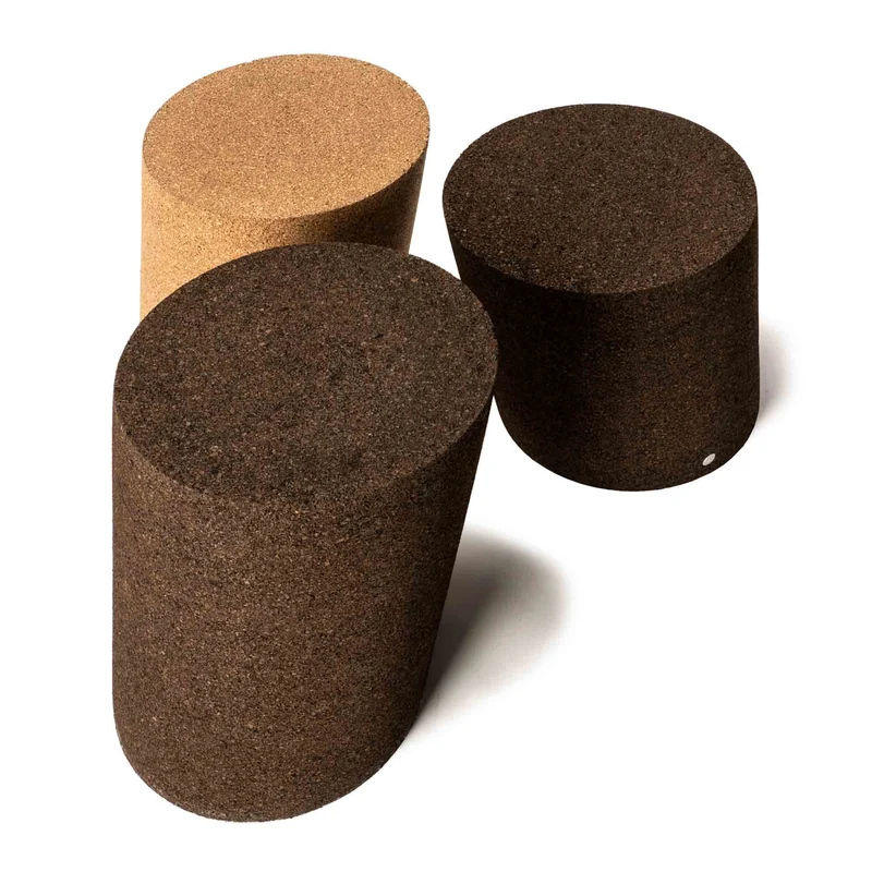 Cork Stool ALI by Jari Franceschetto for Suber