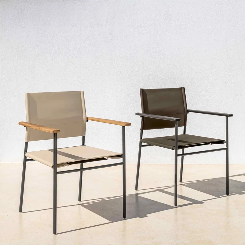 Outdoor Dining Chair ALLURE by Christophe Pillet for Talenti