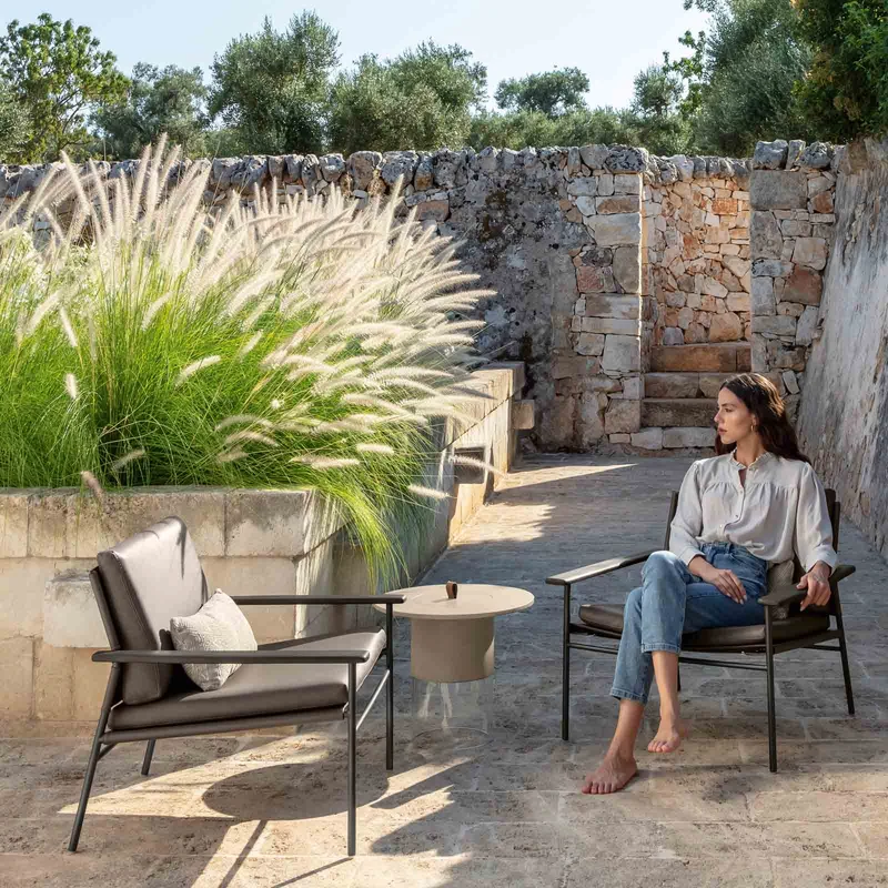 Outdoor Armchair ALLURE by Christophe Pillet for Talenti