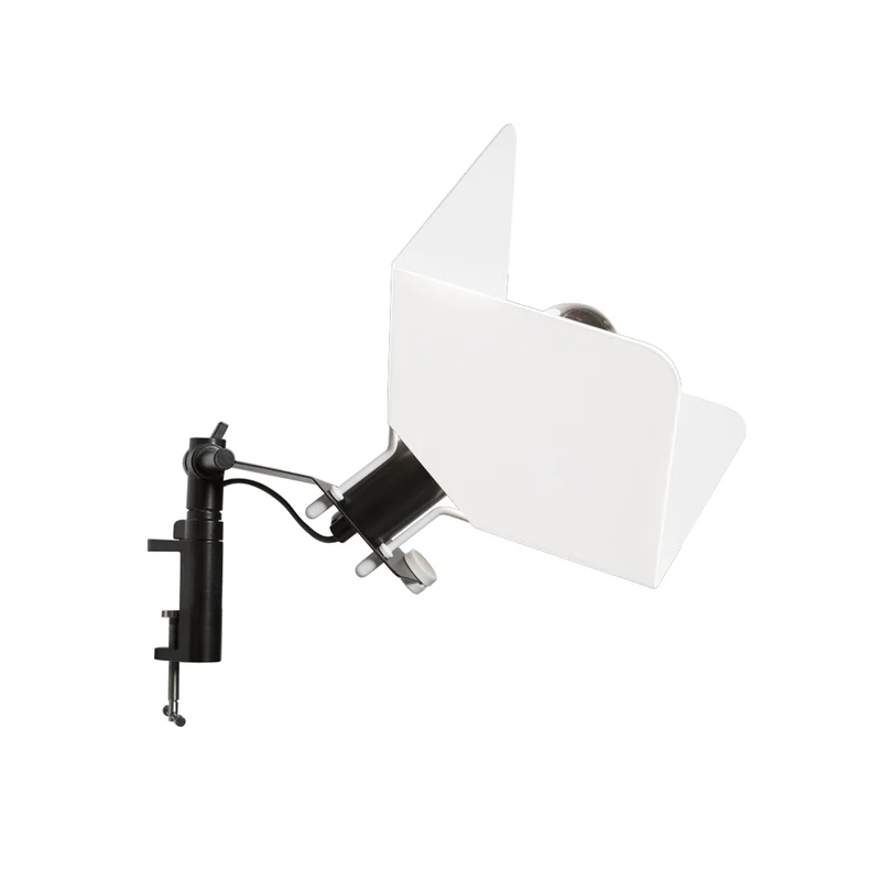 Clamp-On Table Lamp TRIEDRO by Joe Colombo for Stilnovo