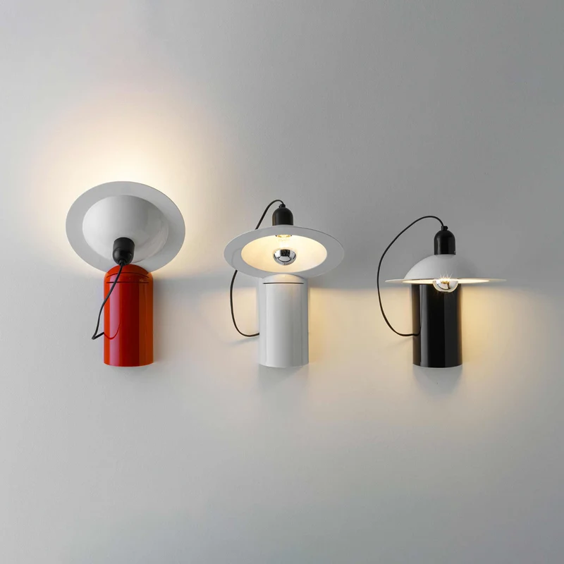 Table and Wall Lamp LAMPIATTA by Jonathan De Pas, Donato D’Urbino, Paolo Lomazzi for Stilnovo