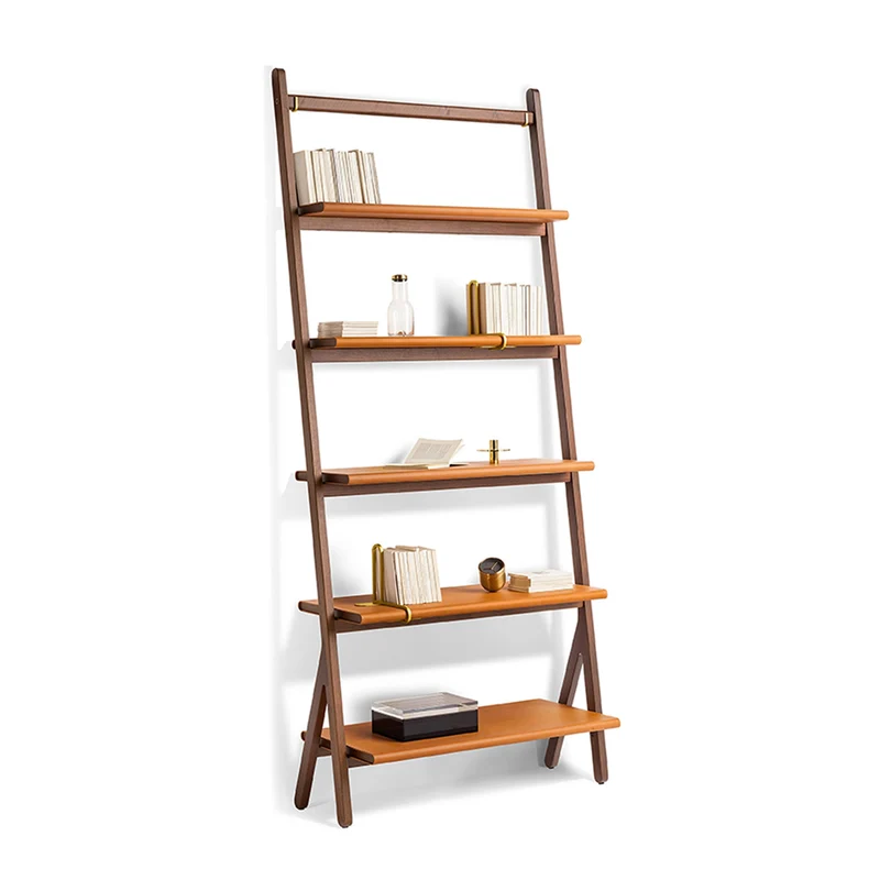 Leather Bookcase REN by Neri&Hu for Poltrona Frau