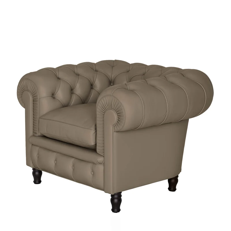 Leather Armchair CHESTER by Renzo Frau for Poltrona Frau