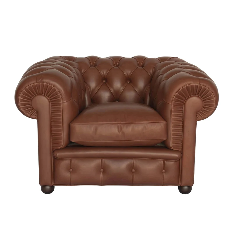 Leather Armchair CHESTER by Renzo Frau for Poltrona Frau