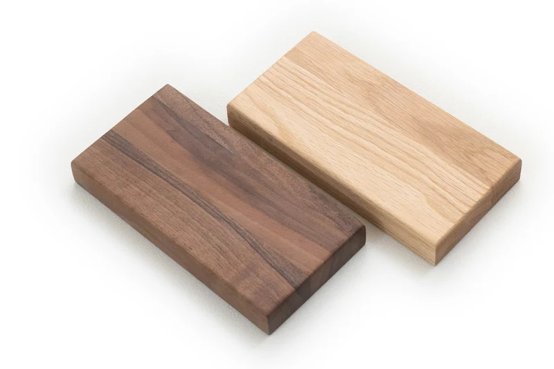 Oak and walnut sample