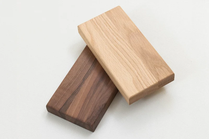 Oak and walnut sample