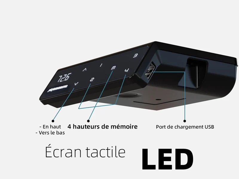 Maidesite T1 Pro - Châssis réglable en hauteur électriquement