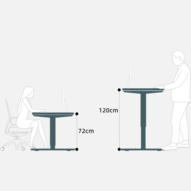 Maidesite T1 Pro - Châssis réglable en hauteur électriquement