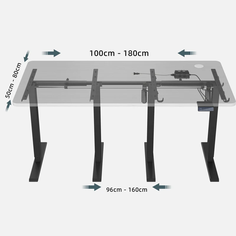 Maidesite T1 Pro - Châssis réglable en hauteur électriquement