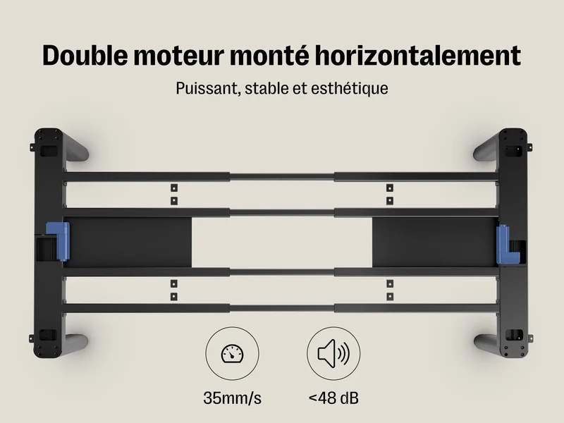 Maidesite T4 Pro Plus - Bureau assis debout électrique