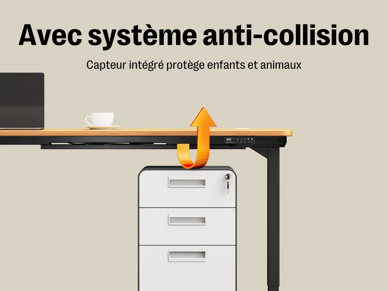 Maidesite T2 Pro - Châssis réglable en hauteur électriquement