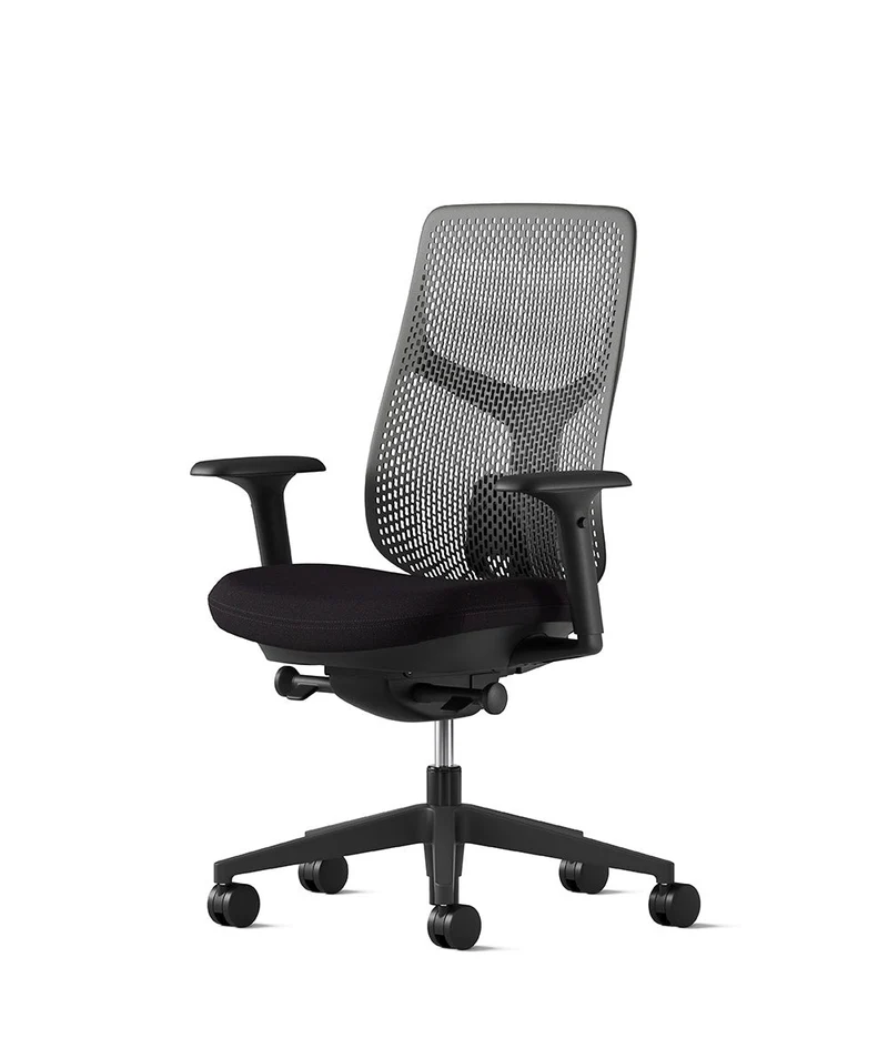 Siège de bureau Verus à dossier Triflex en Dark Carbon/0783