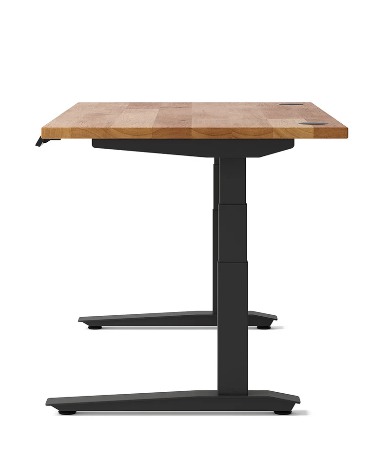 Fully Bureau assis-debout Jarvis en bois massif* 1600 x 800