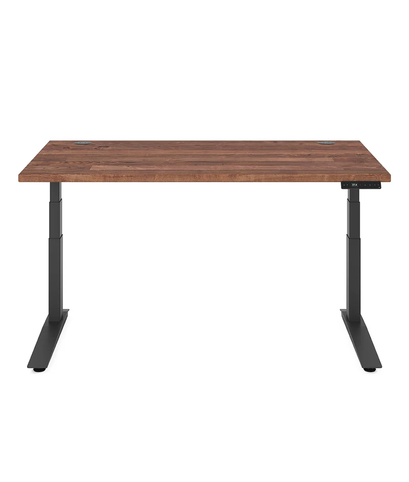 Fully Bureau assis-debout Jarvis en bois massif* 1600 x 800