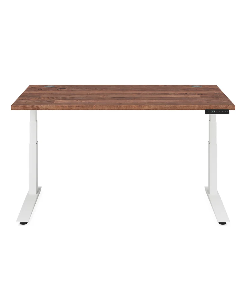 Fully Bureau assis-debout Jarvis en bois massif* 1600 x 800