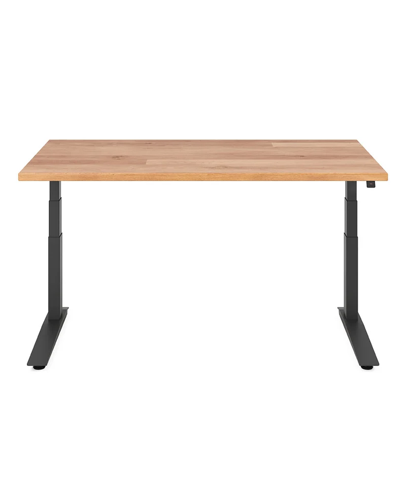 Fully Bureau assis-debout Jarvis en bois massif* 1600 x 800